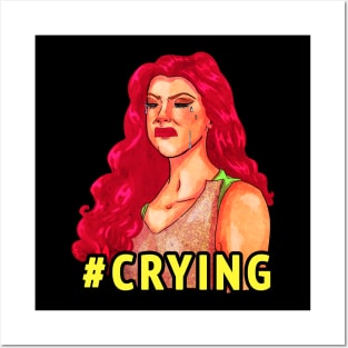 FARRAH MOAN CRYING Posters and Art